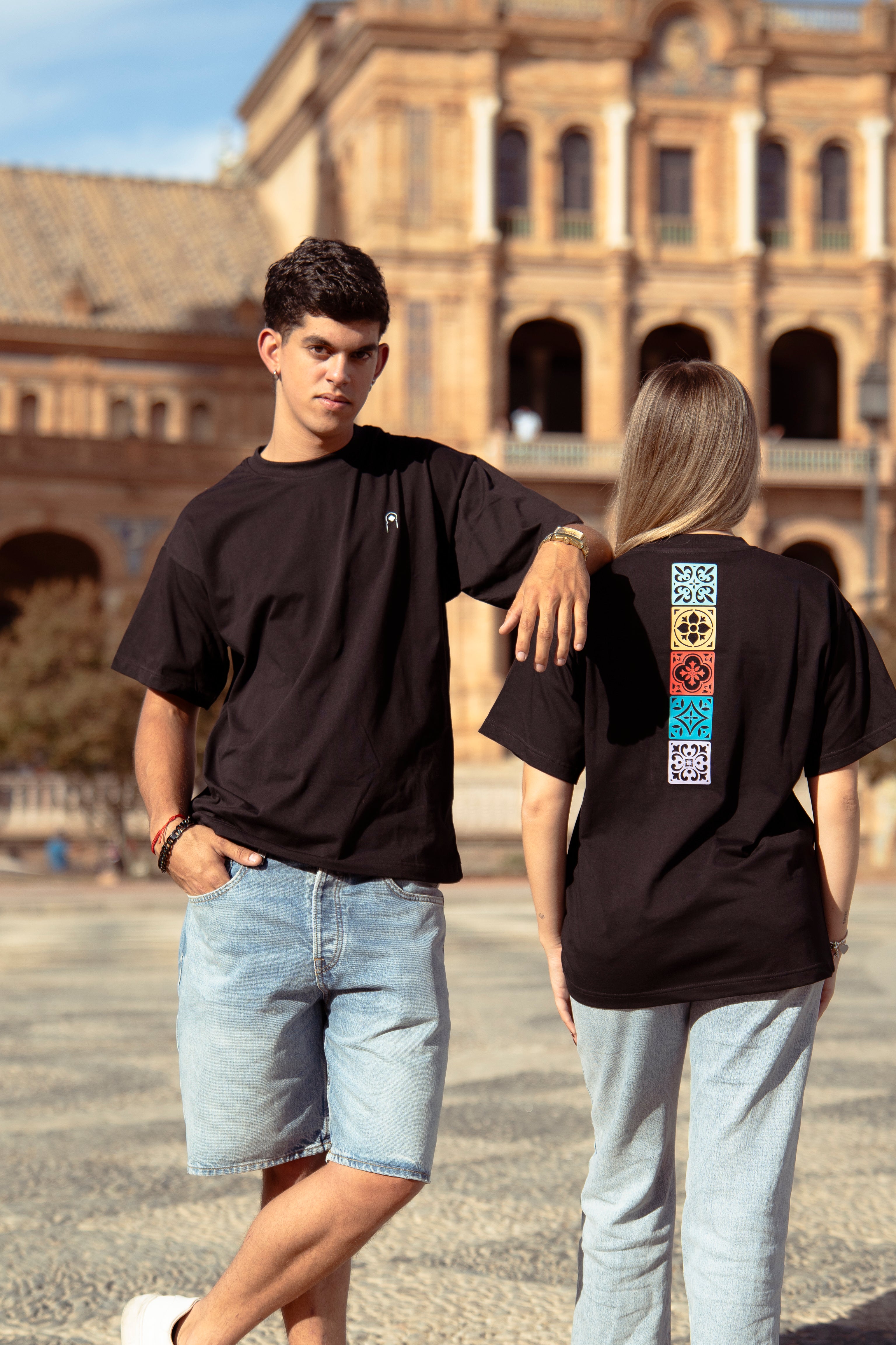 Camiseta MOSAICA Sombra de Olivo